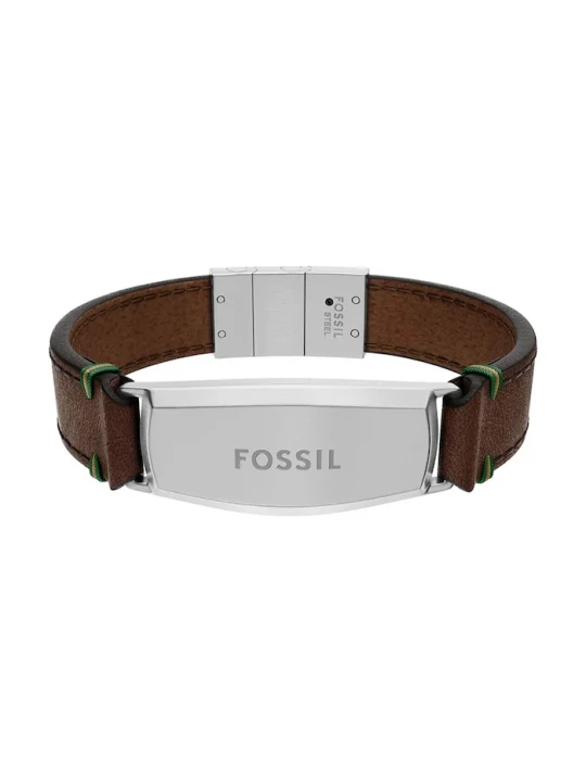 Obrázek produktu Fossil náramek pánský kůžený Everett hnědá