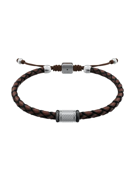 Obrázek produktu Fossil náramek pánský Machine hnědá