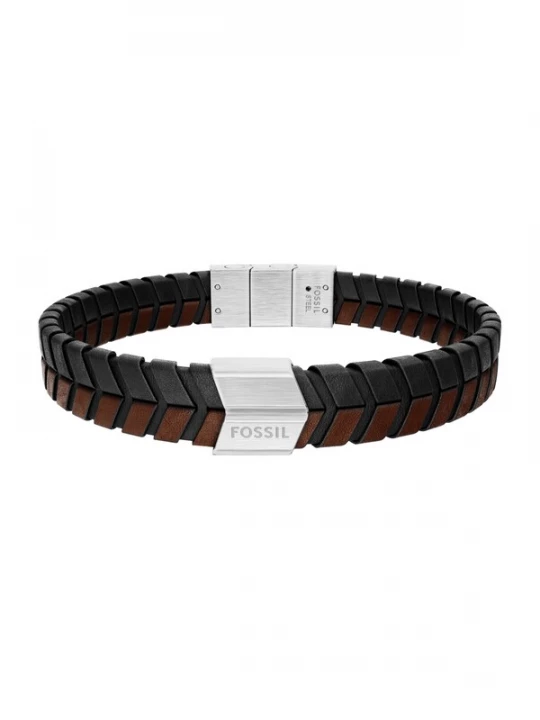 Obrázek produktu FOSSIL Náramek tmavě hnědá / stříbrná