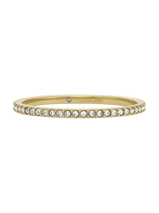 Obrázek produktu Fossil Prstýnek Ellis Pavé Glitz zlatá