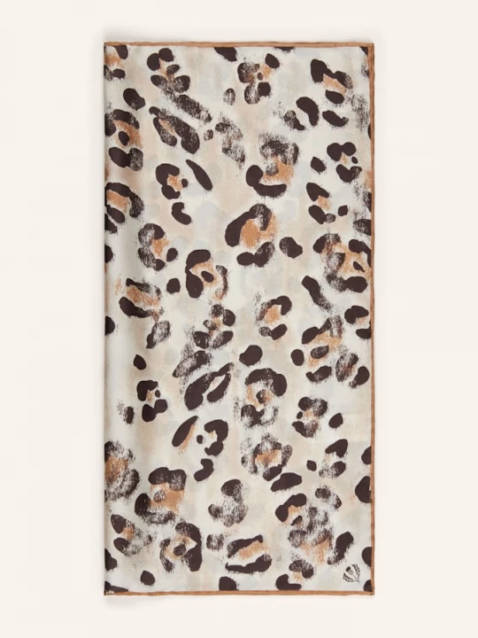 Obrázek produktu Fraas Hedvábný Šátek krémová / světle hnědá / tmavě hnědá
