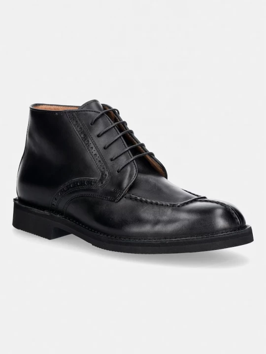 Obrázek produktu Fracap Polobotky pánské kožené černá