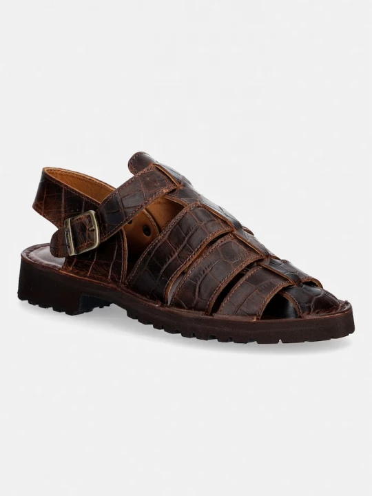 Obrázek produktu Fracap sandály dámské kožené hnědá