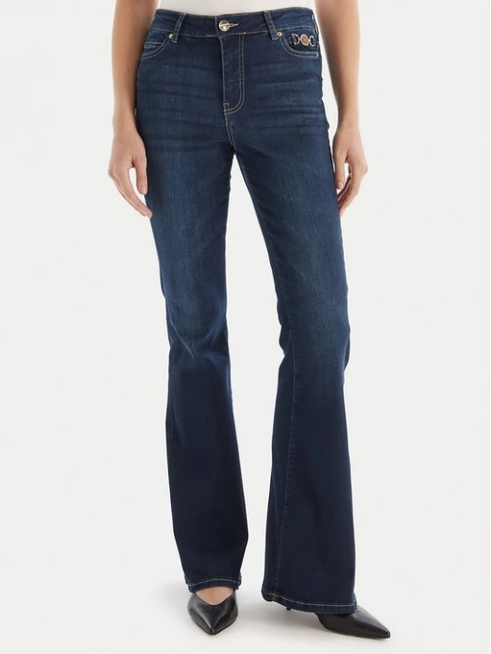 Obrázek produktu Fracomina Jeansy FP25WVA012D46093 Tmavomodrá Bootcut Fit