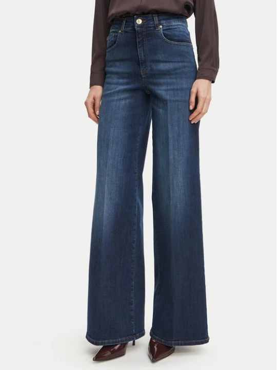 Obrázek produktu Fracomina Jeansy FP26WV3015D46001 Tmavomodrá Flared Leg