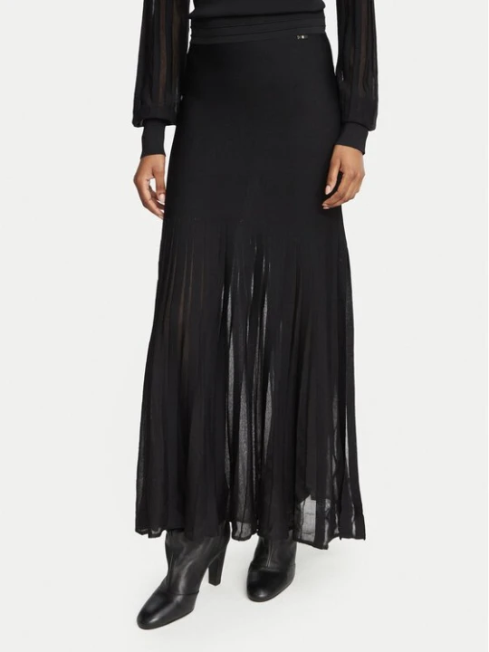 Obrázek produktu Fracomina Maxi sukně FR26WG4004K416F9 Černá Flare Fit