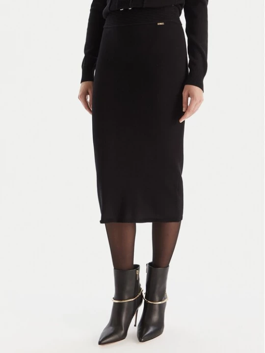 Obrázek produktu Fracomina Pouzdrová sukně FR25WG4004K55601 Černá Slim Fit