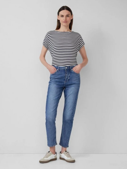 Obrázek produktu Franciz Boyfriend / Relaxed Fit / Mid Rise / Tapered Leg s.Oliver modrá