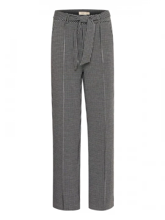 Obrázek produktu Fransa Kalhoty s puky 'BLENDA'  černá / offwhite