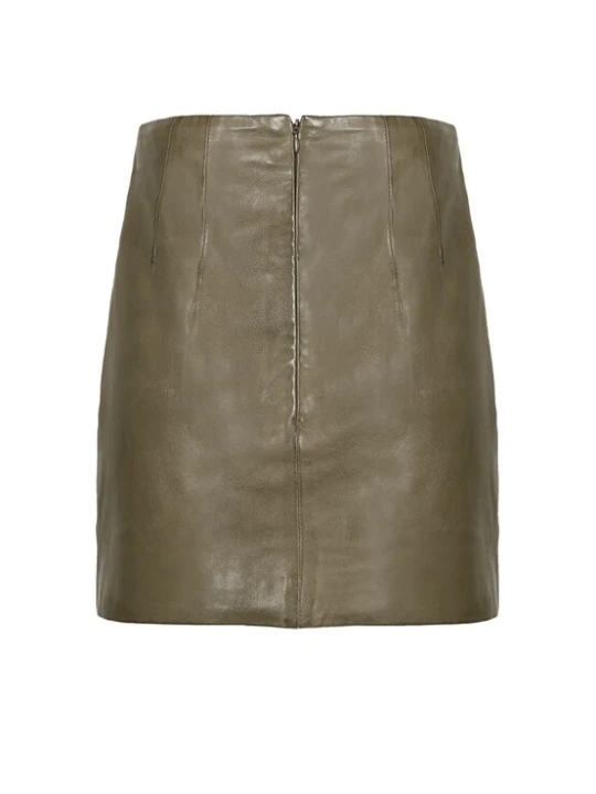 Obrázek produktu FREAKY NATION Sukně ' Leather Mini Skirt ' olivová