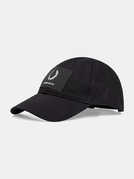 Obrázek produktu Fred Perry Bavlněná baseballová čepice černá