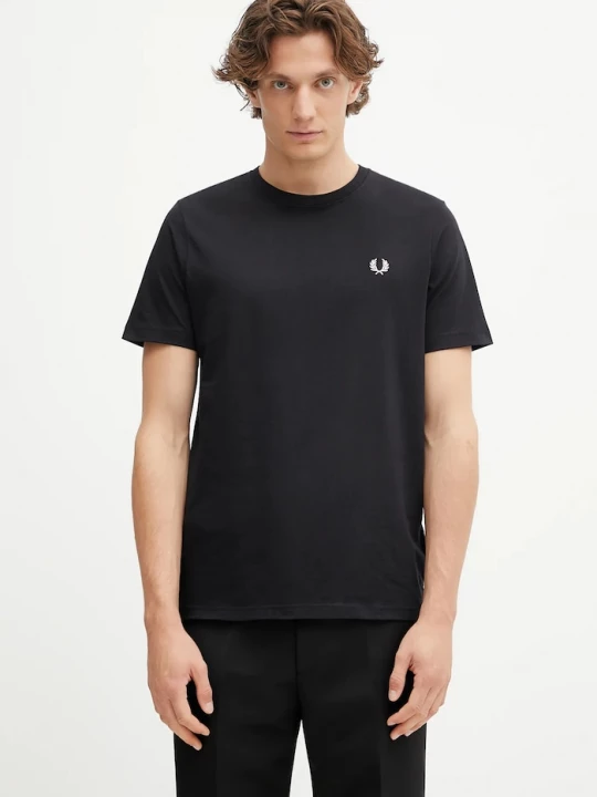 Obrázek produktu Fred Perry Bavlněné tričko Fred Perry černá