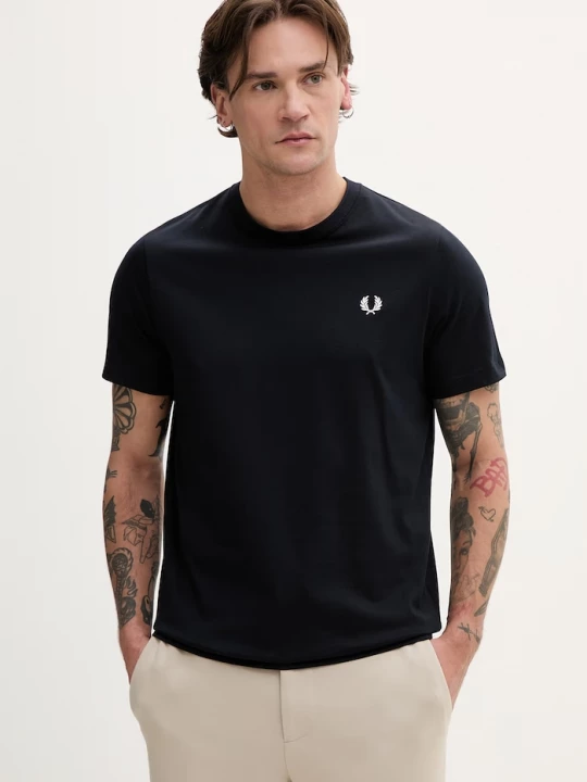 Obrázek produktu Fred Perry Bavlněné tričko námořnická modř