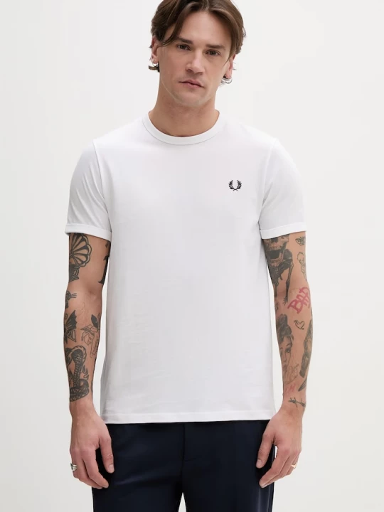 Obrázek produktu Fred Perry Bavlněné tričko Fred Perry Ringer T-Shirt