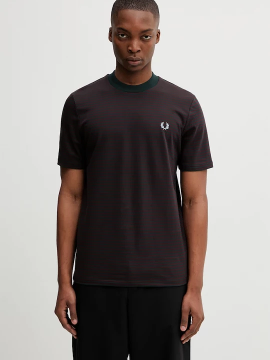 Obrázek produktu Fred Perry Bavlněné tričko Fred Perry zelená