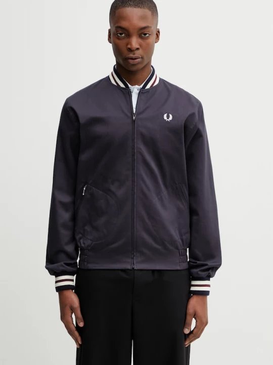 Obrázek produktu Fred Perry Bomber bunda Fred Perry námořnická modř