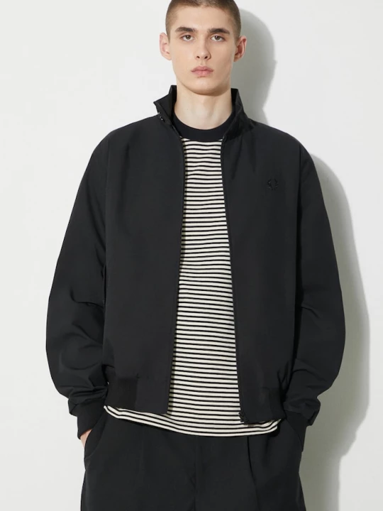 Obrázek produktu Fred Perry Bunda Fred Perry Made In England Harrington černá