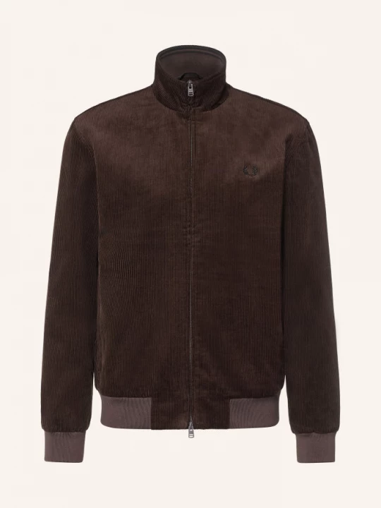 Obrázek produktu Fred Perry Kordová Bunda tmavě hnědá