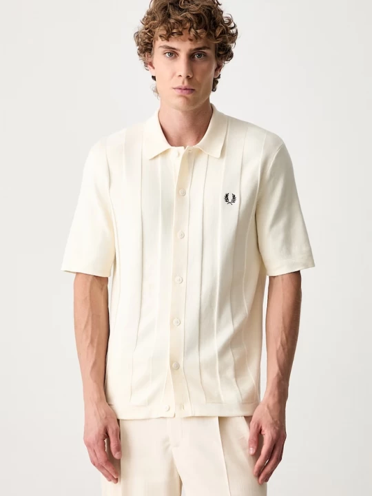 Obrázek produktu Fred Perry košile pánská bavlněná béžová