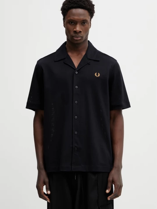 Obrázek produktu Fred Perry košile pánská bavlněná černá