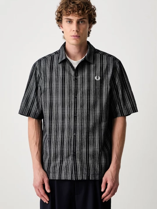 Obrázek produktu Fred Perry košile pánská bavlněná námořnická modř