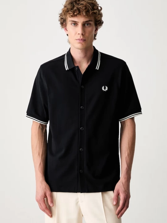 Obrázek produktu Fred Perry košile pánská bavlněná námořnická modř