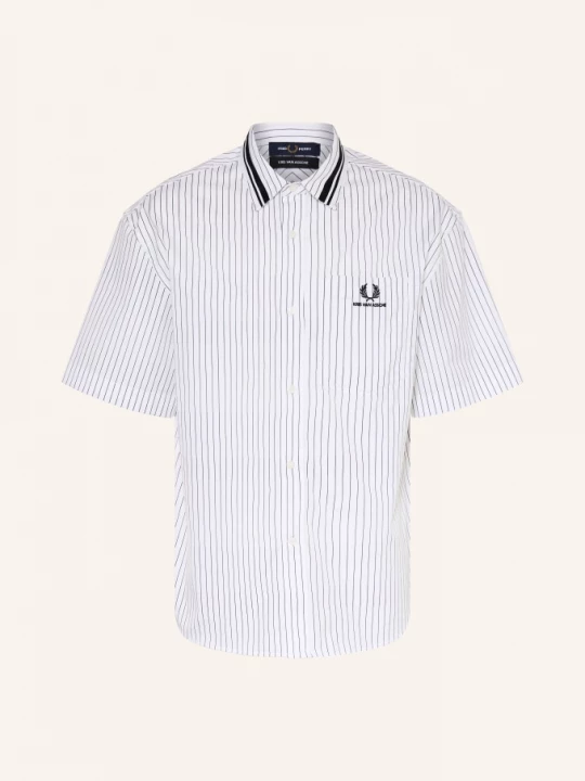 Obrázek produktu Fred Perry Košile S Krátkým Rukávem Comfort Fit bílá / černá