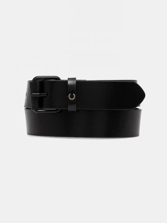 Obrázek produktu Fred Perry Kožený pásek Fred Perry černá