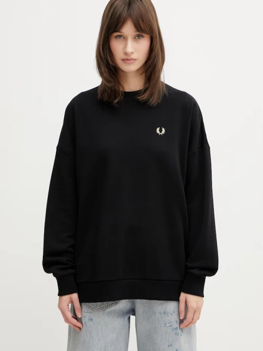 Obrázek produktu Fred Perry mikina dámská bavlněná černá