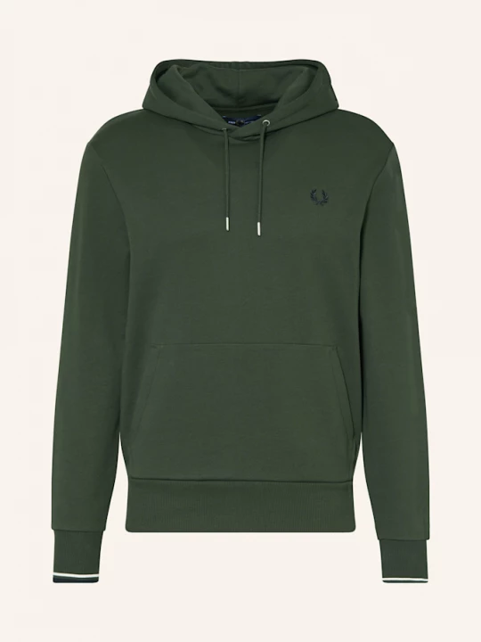 Obrázek produktu Fred Perry Mikina S Kapucí m2643 tmavě zelená