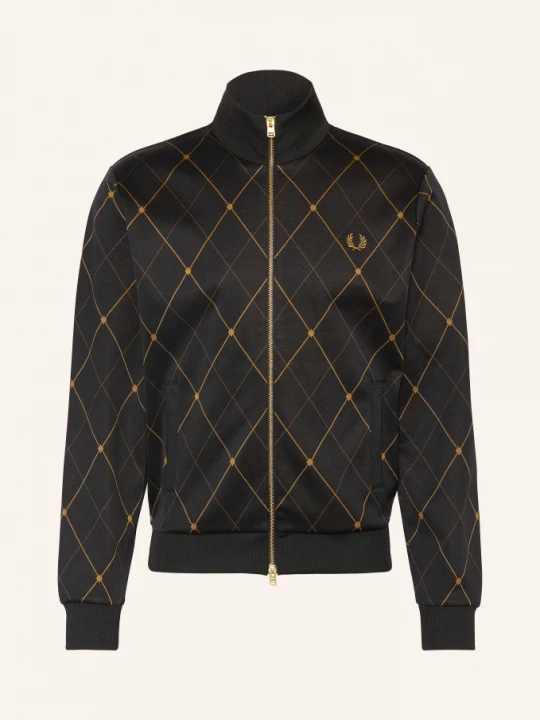Obrázek produktu Fred Perry Mikina tmavě modrá / světle hnědá
