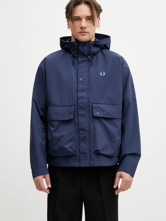 Obrázek produktu Fred Perry pánská bunda námořnická modř