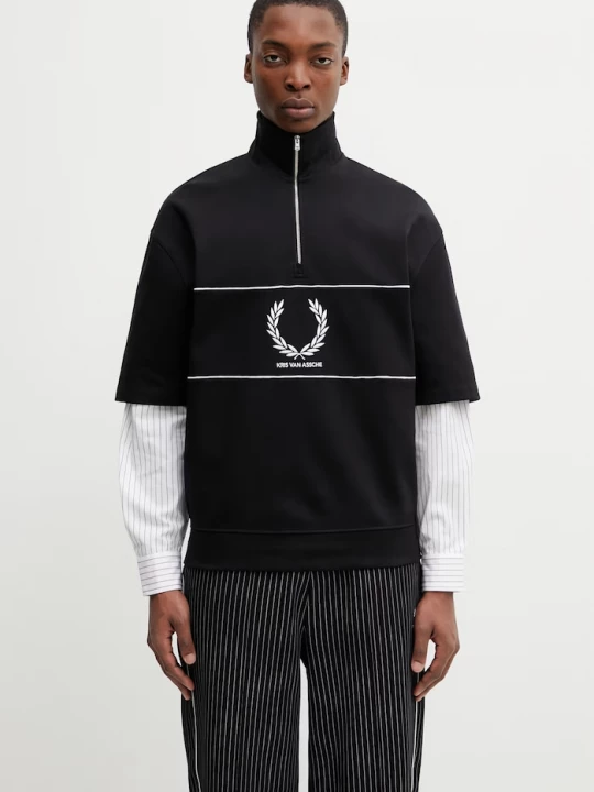 Obrázek produktu Fred Perry pánská mikina x Kris Van Assche černá