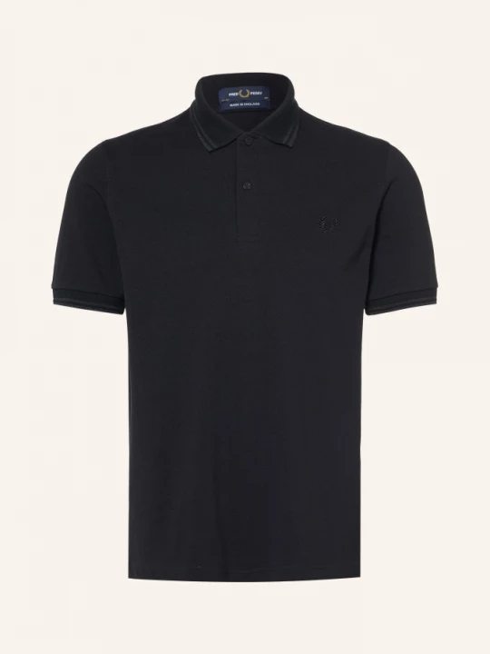 Obrázek produktu Fred Perry Piqué Polokošile černá / tmavě šedá