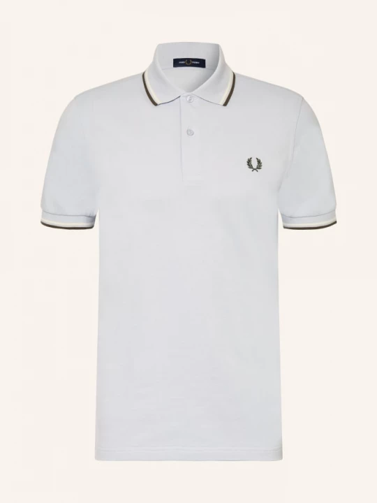 Obrázek produktu Fred Perry Piqué Polokošile černošedá / režná / tmavě šedá