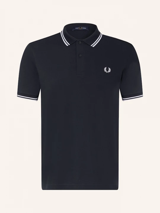 Obrázek produktu Fred Perry Piqué Polokošile tmavě modrá / bílá