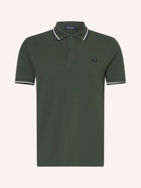 Obrázek produktu Fred Perry Piqué Polokošile tmavě zelená