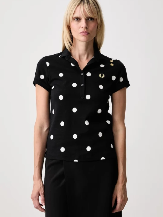 Obrázek produktu Fred Perry polo dámské bavlněné černá