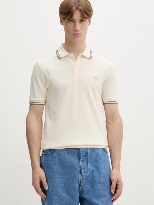 Obrázek produktu Fred Perry polo pánský bavlněný béžová