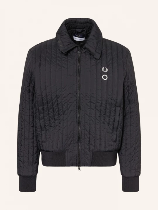Obrázek produktu Fred Perry Prošívaná Bunda černá
