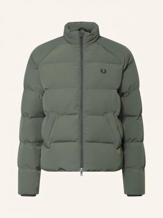 Obrázek produktu Fred Perry Prošívaná Bunda olivová