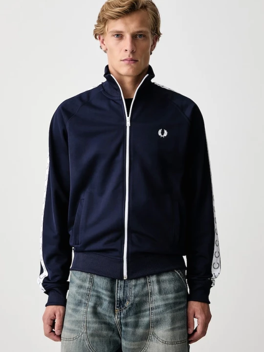 Obrázek produktu Fred Perry rozepínací mikina pánská námořnická modř