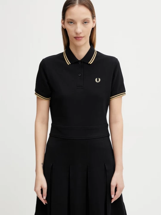 Obrázek produktu Fred Perry šaty bavlněné černá