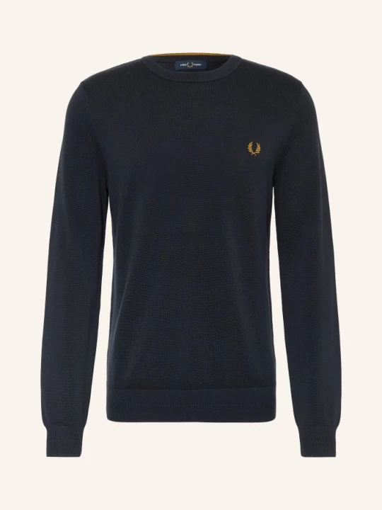 Obrázek produktu Fred Perry Svetr Z Piké tmavě modrá