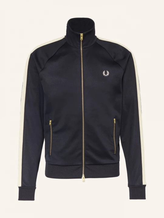 Obrázek produktu Fred Perry Tréninková Bunda S Pruhy tmavě modrá / režná