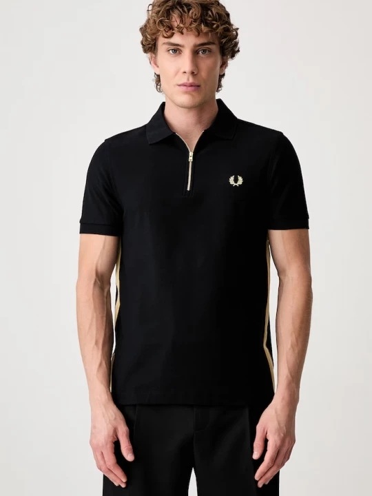 Obrázek produktu Fred Perry tričko pánské bavlněné černá