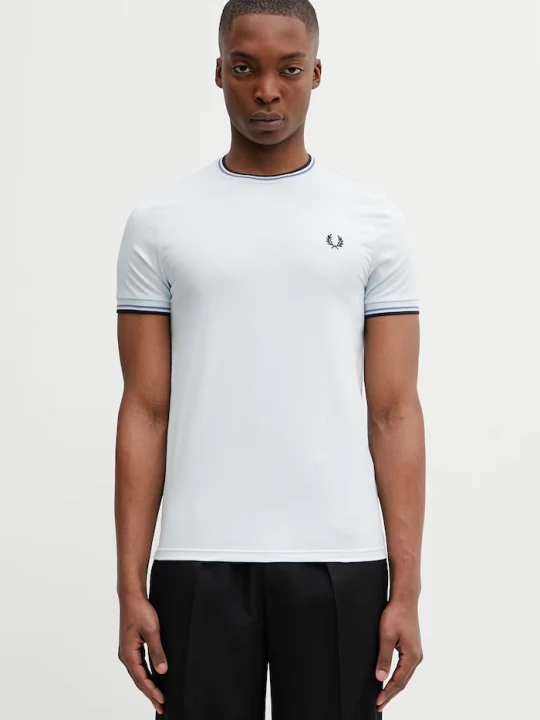 Obrázek produktu Fred Perry tričko pánské bavlněné modrá
