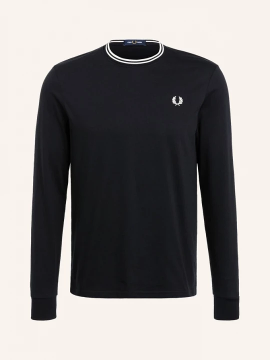 Obrázek produktu Fred Perry Tričko S Dlouhým Rukávem černá