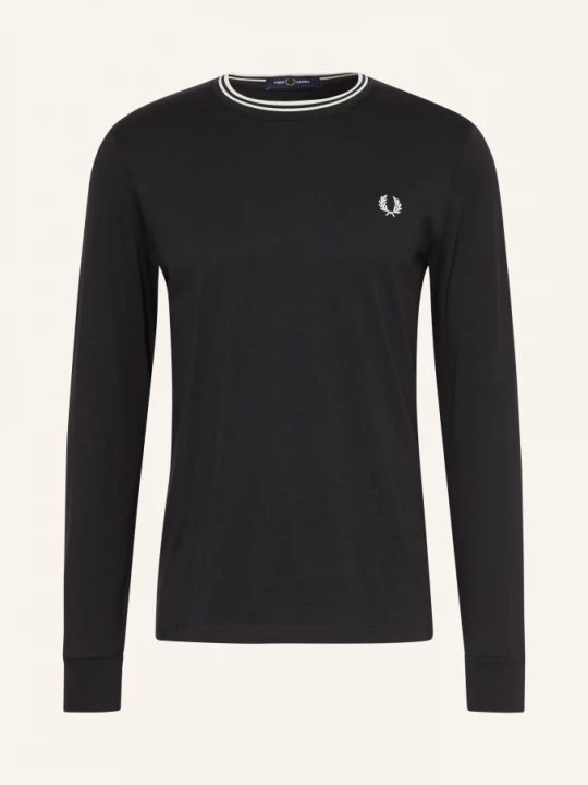 Obrázek produktu Fred Perry Tričko S Dlouhým Rukávem černá