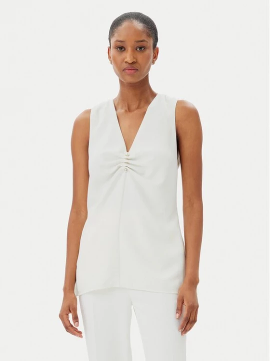 Obrázek produktu French Connection Halenka 72YDD 10 Écru Regular Fit Krémová